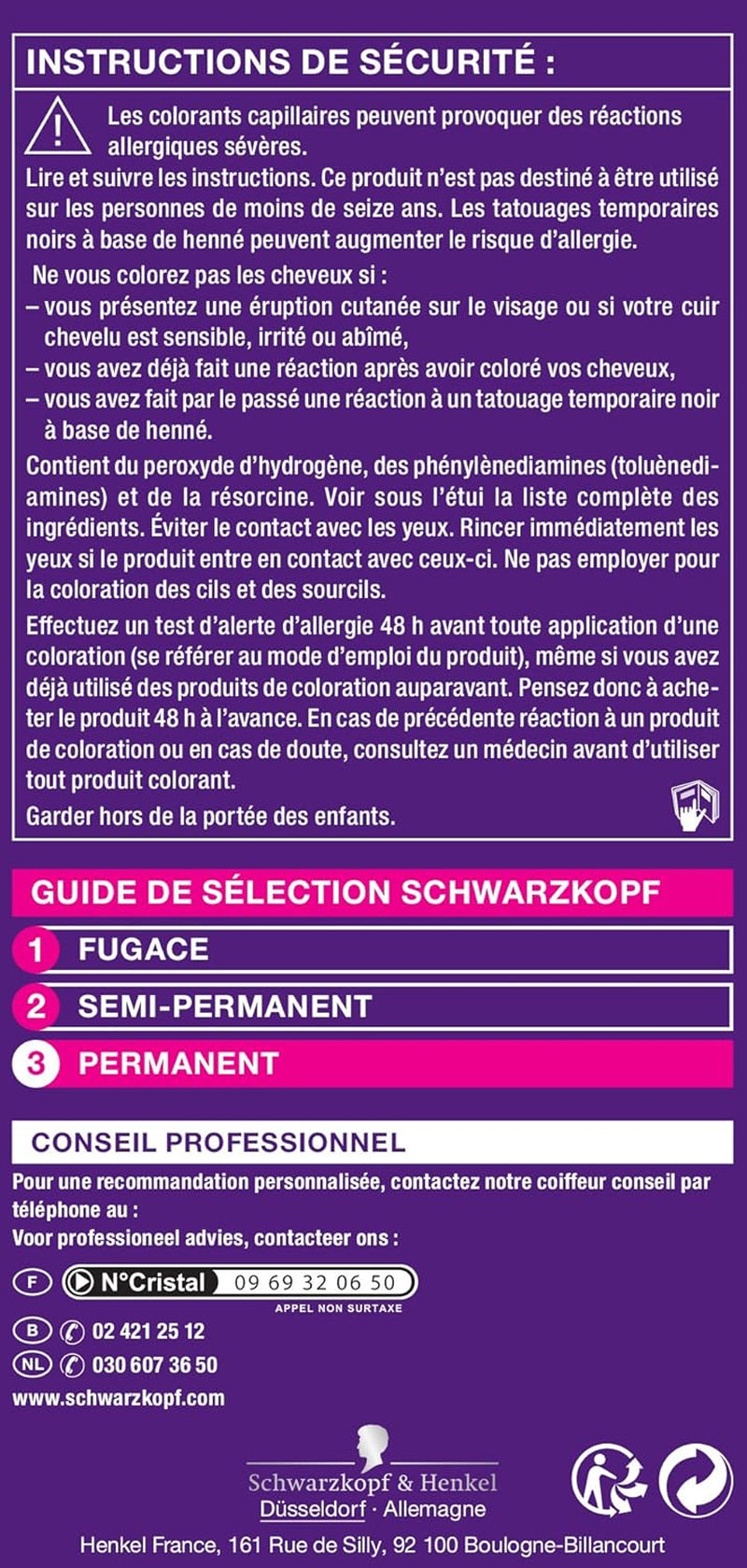 Perfect Mousse Trwała pianka koloryzująca, 668 Hasellnuss Farba do włosów Naty Shop