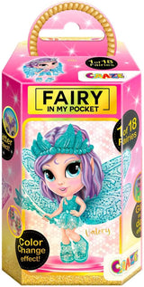 CRAZE Wróżka w mojej kieszeni | Wróżka ze skrzydłami, kolekcjonerska wróżka z efektami specjalnymi, takimi jak brokat, świecenie w ciemności i zmiana koloru. Dolls Naty Shop
