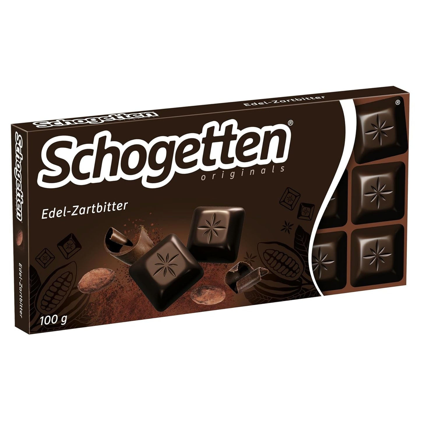 Czekolada gorzka Schogetten (50% kakao), 100 g