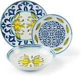 Zestaw zastawy stołowej Excelsa Amalfi, 18 elementów, porcelana