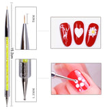 Nagel Art Fineliner Pinsel [5 Stück], Nagel Art Liner Pinsel, Professionel Detail Pinselset, Nagellack Pinsel, Für Nail Art Design Salon malarski, Nageldesign Nagel Fußpflege