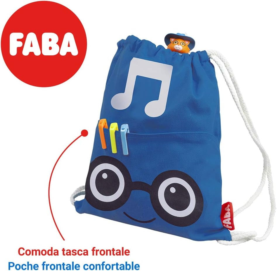 FBB10002 Postać z dźwiękiem, niebieska. Zabawki Bebe Naty Shop