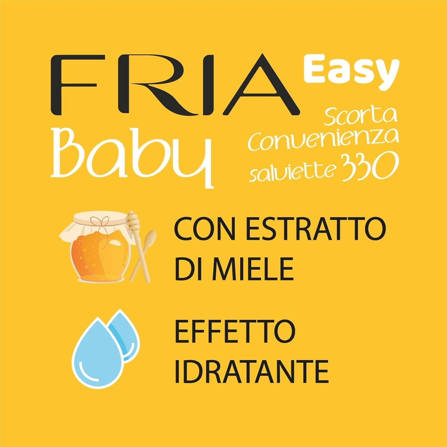 Chusteczki nawilżane Easy Baby z aloesem i ekstraktem z miodu, nawilżające skórę, testowane dermatologicznie, opakowanie 330 chusteczek