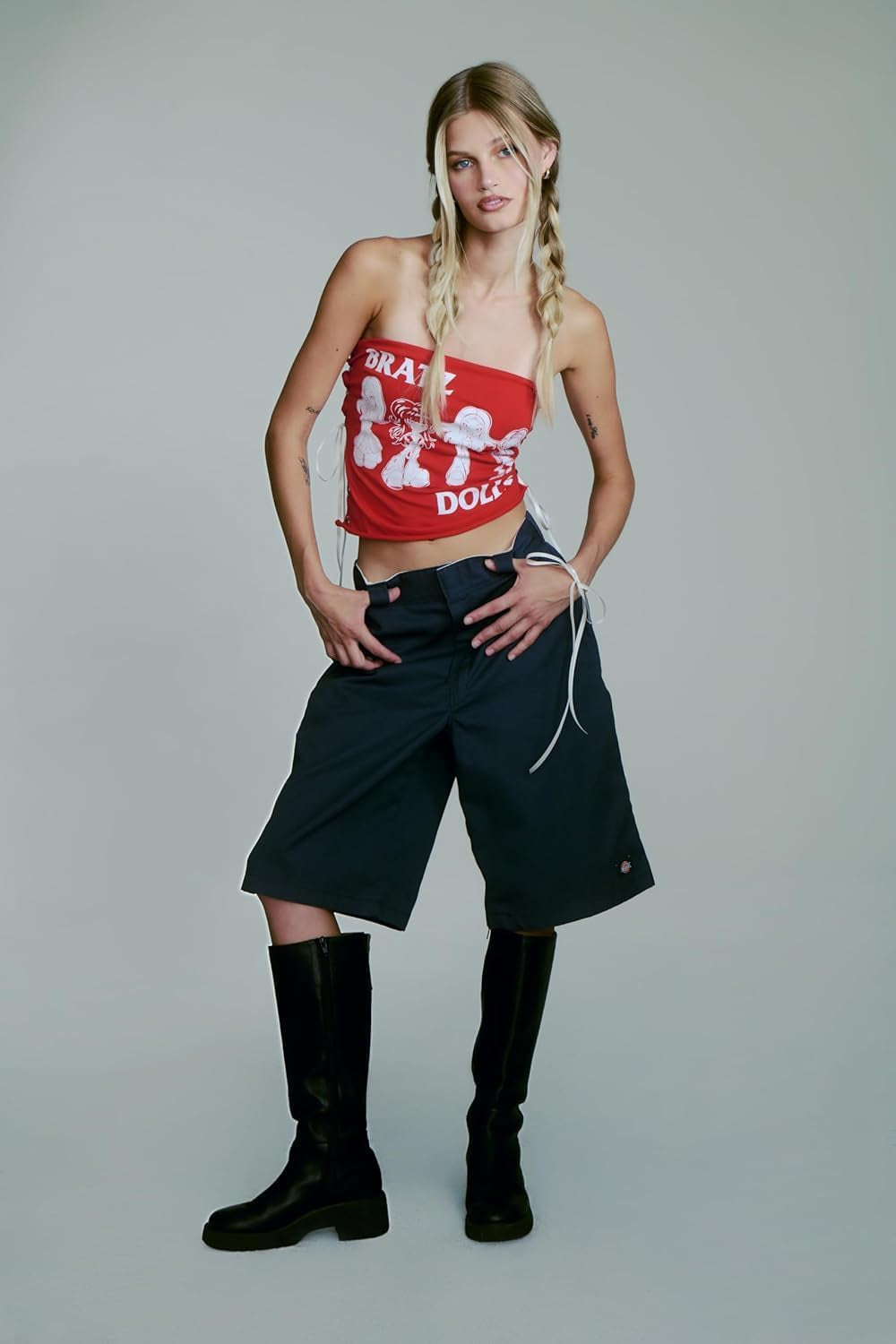 Modna lalka w stylu T-shirtu Bratz Stylin' Jade zawiera akcesoria Urocza zabawka dla dziewczynki