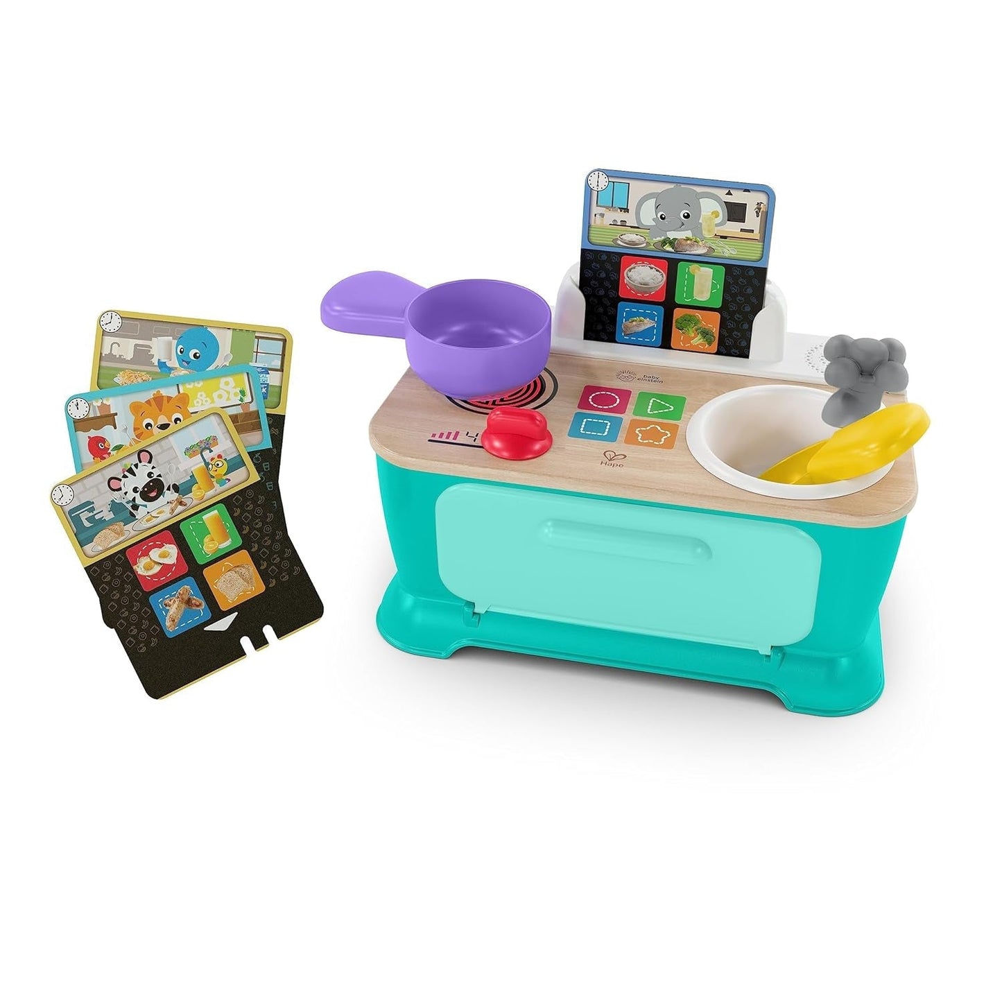 Mały Einstein + Hape Magic Touch Zarejestruj się Udawaj, że sprawdzasz zabawkę z prawdziwymi dźwiękami i muzyką, od 9 miesiąca życia Zabawki dla niemowląt Naty Shop Kitchen