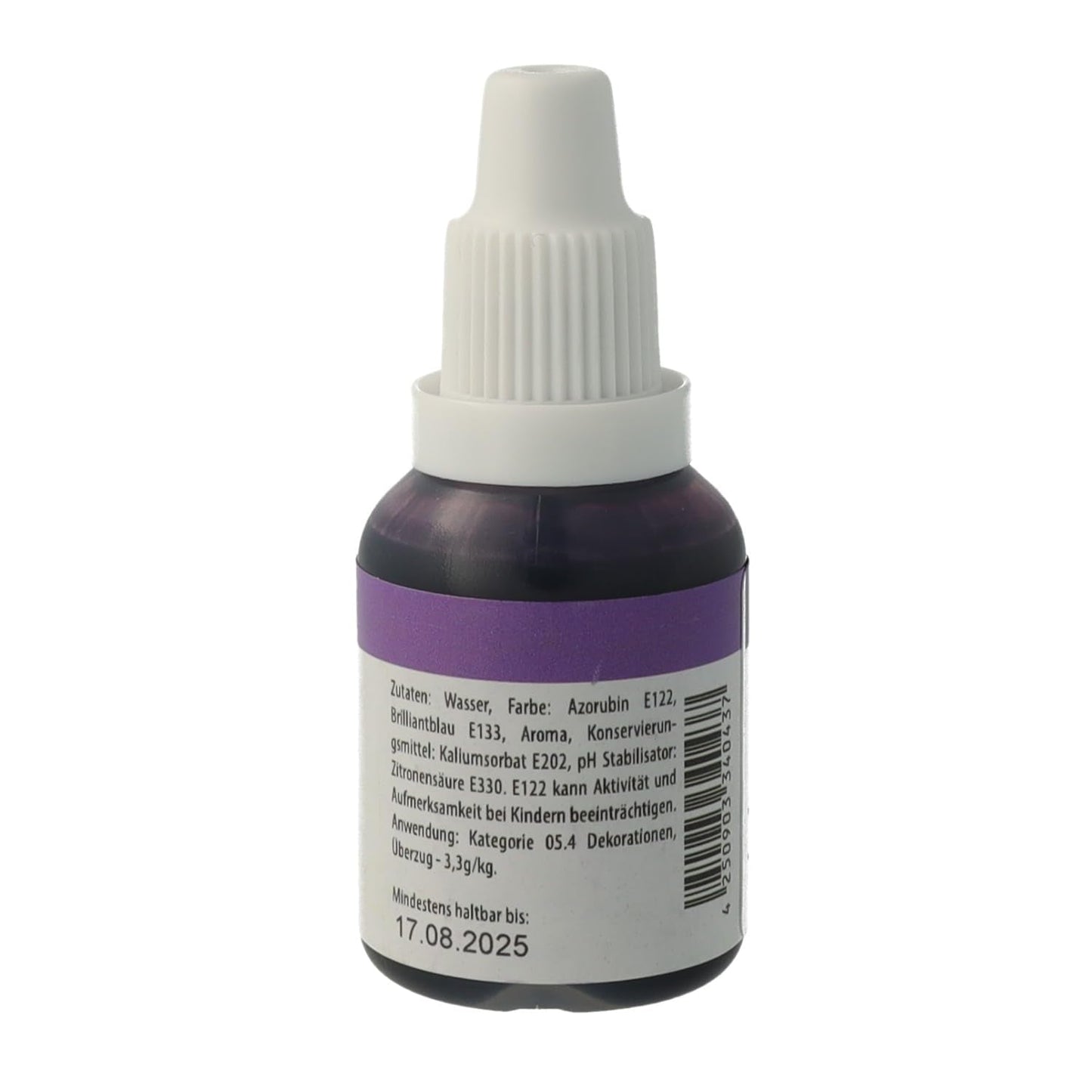 Barwnik spożywczy Bakeryteam Aerobrush Fioletowy 20ml