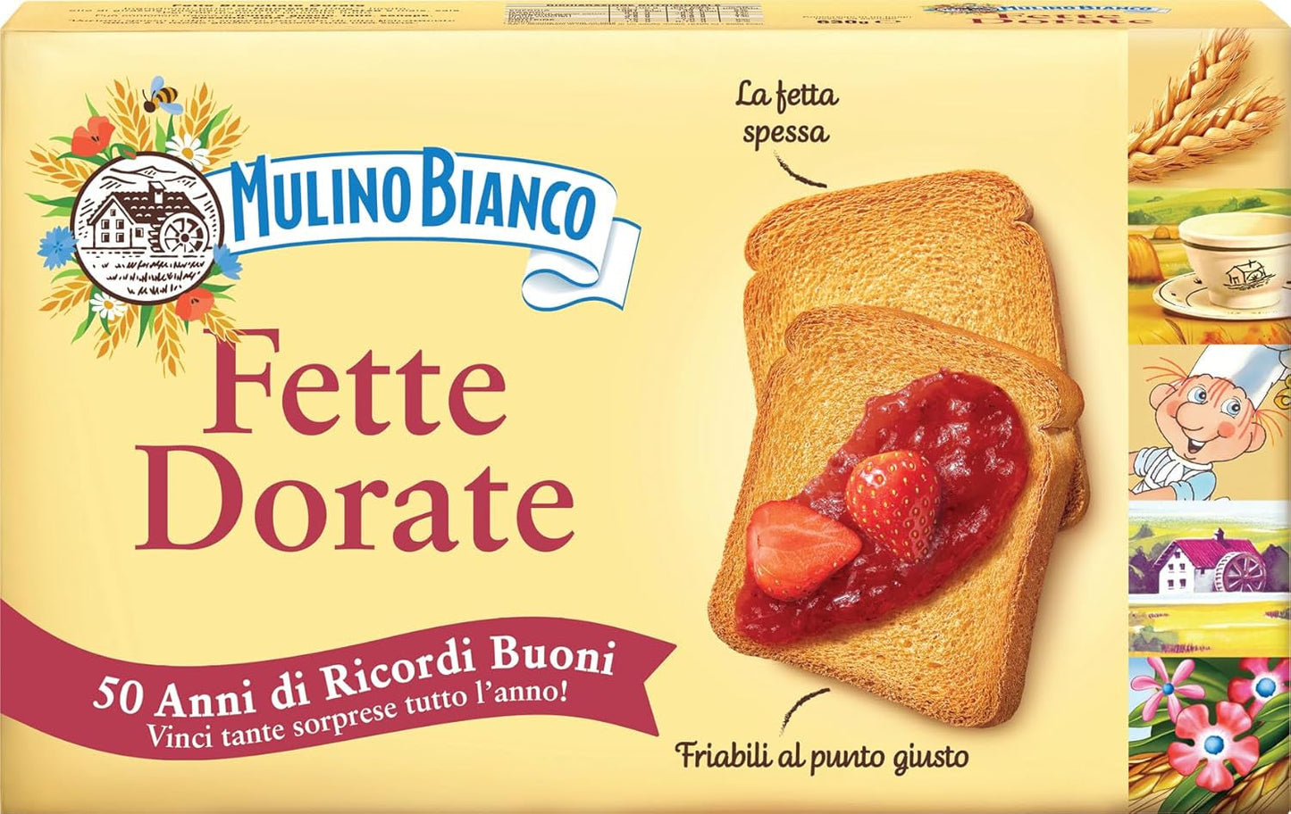 , Tłusty Biscotta Golden - 630 gr