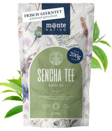 Monte Nativo Ceremonial Matcha w proszku (40g) - idealna do herbaty matcha, latte i koktajli - zielona herbata z Japonii - gatunek ceremonialny, w metalowym pudełku - 100% czysta, bezglutenowa, drobno zmielona