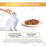 Gourmet Gold Fine Composition mokra karma dla kotów z wołowiną i kurczakiem, opakowanie 12 szt. (12 x 85 g)