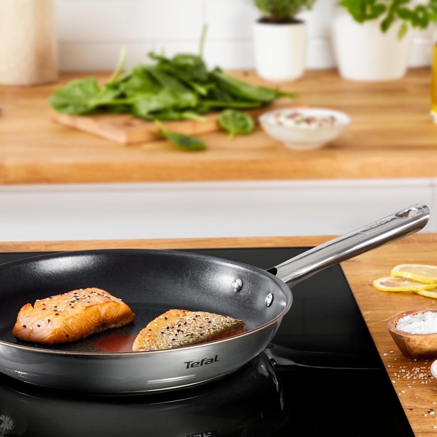 Tefal Duetto, wskaźnik temperatury Garnki i Patelnie Thermo-Spot Naty Shop