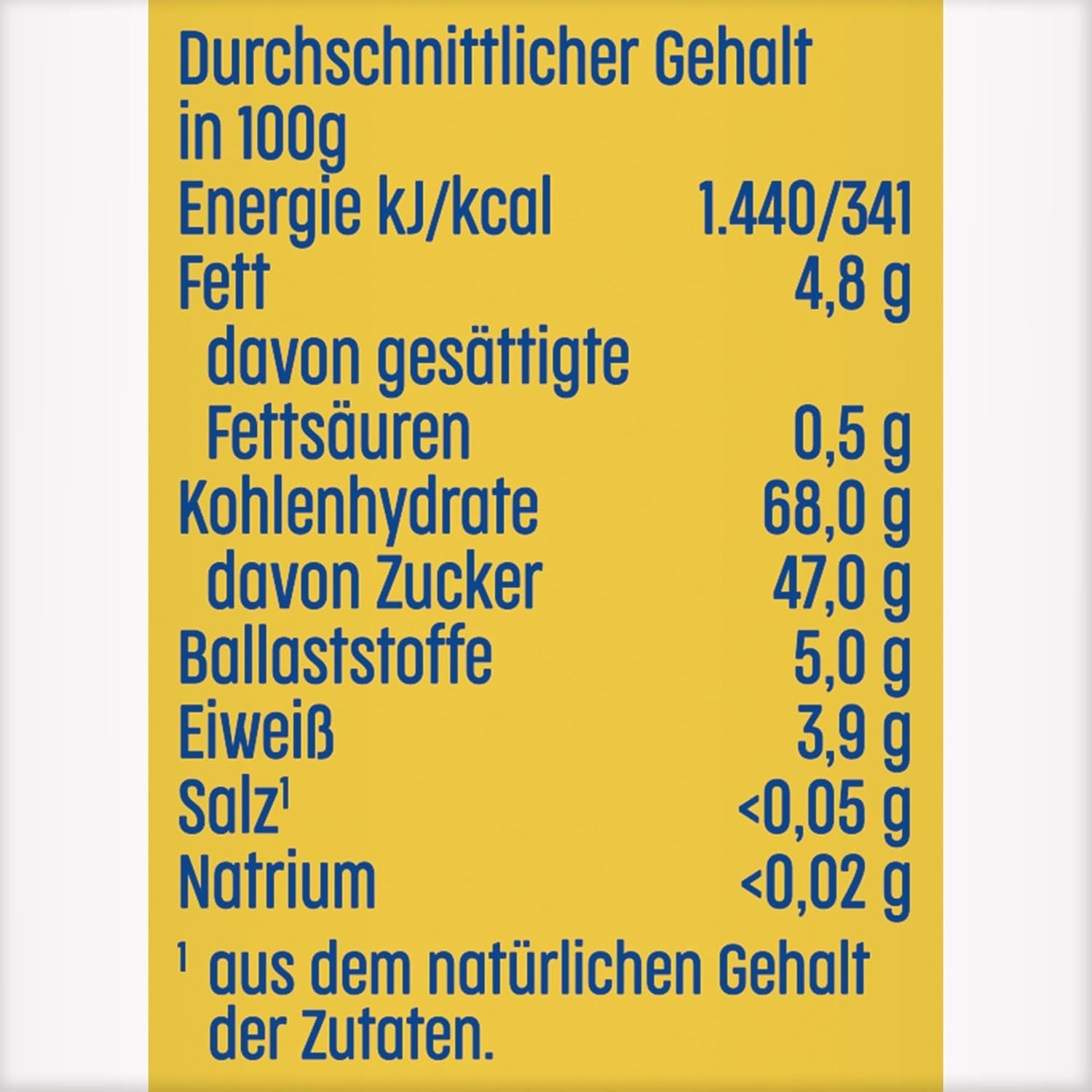 Batony jabłkowo-bananowe (20 x 25g), słodzone wyłącznie owocami, doskonała przekąska między posiłkami, przygotowana ze ściśle kontrolowanych i wyselekcjonowanych składników.