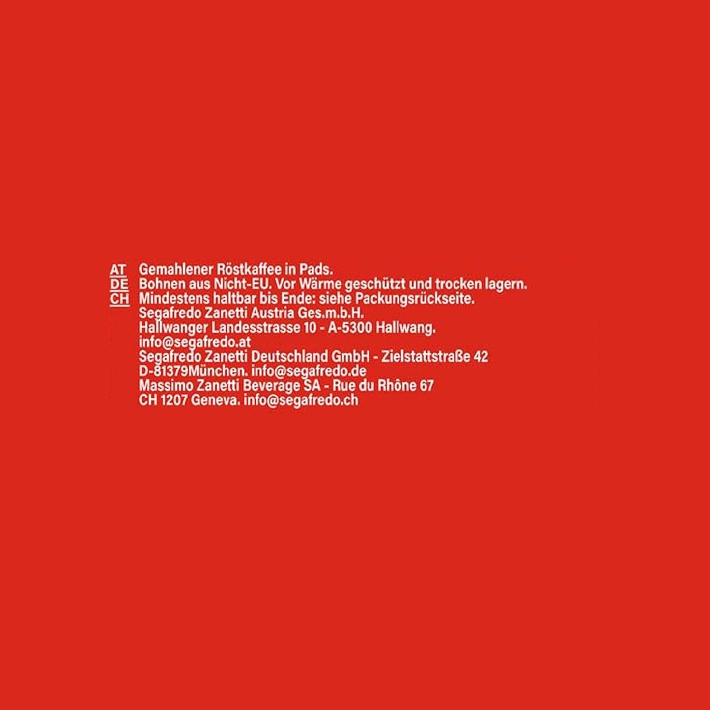 Kawa w saszetkach Segafredo Zanetti Intermezzo (1 x 111 g)