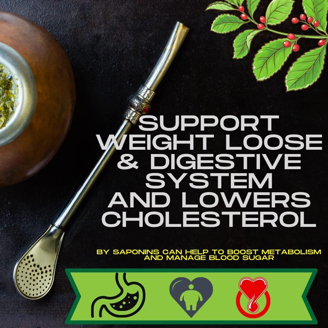 Oryginalne brazylijskie konopie indyjskie 50 g ● Herbata Yerba Mate z mąką konopną i szałwią ● Herbata Mate z liści Mate ● Skórka cytryny i trawa cytrynowa ● Yerba Mate Herbata liściasta sypka 50 g