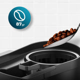 Ekspres przelewowy Cecotec Coffee 66 Grind & Drop Essential. 1086 W, Młynek ostrzowy, Do 12 filiżanek, Technologia Extreme Aroma, Cyfrowy, Stal nierdzewna, Automatyczne wyłączanie.