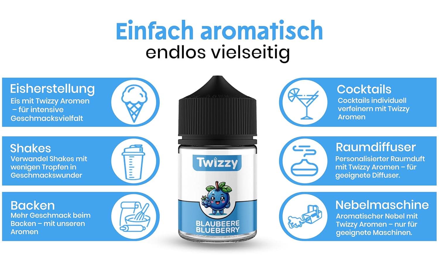 Twizzy Żurawina, Aromat spożywczy -60 ml - Intensywny aromat - Idealny do wypieków Aromaty Naty Shop