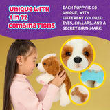 Little Live Pets Mój naprawdę prawdziwy szczeniak – naszywki; Interaktywny szczeniak; ponad 60 dźwięków/reakcji; realistyczny wygląd; 1 z 72 wariantów; zestaw do zabawy z torbą; baterie w zestawie; wiek 5+