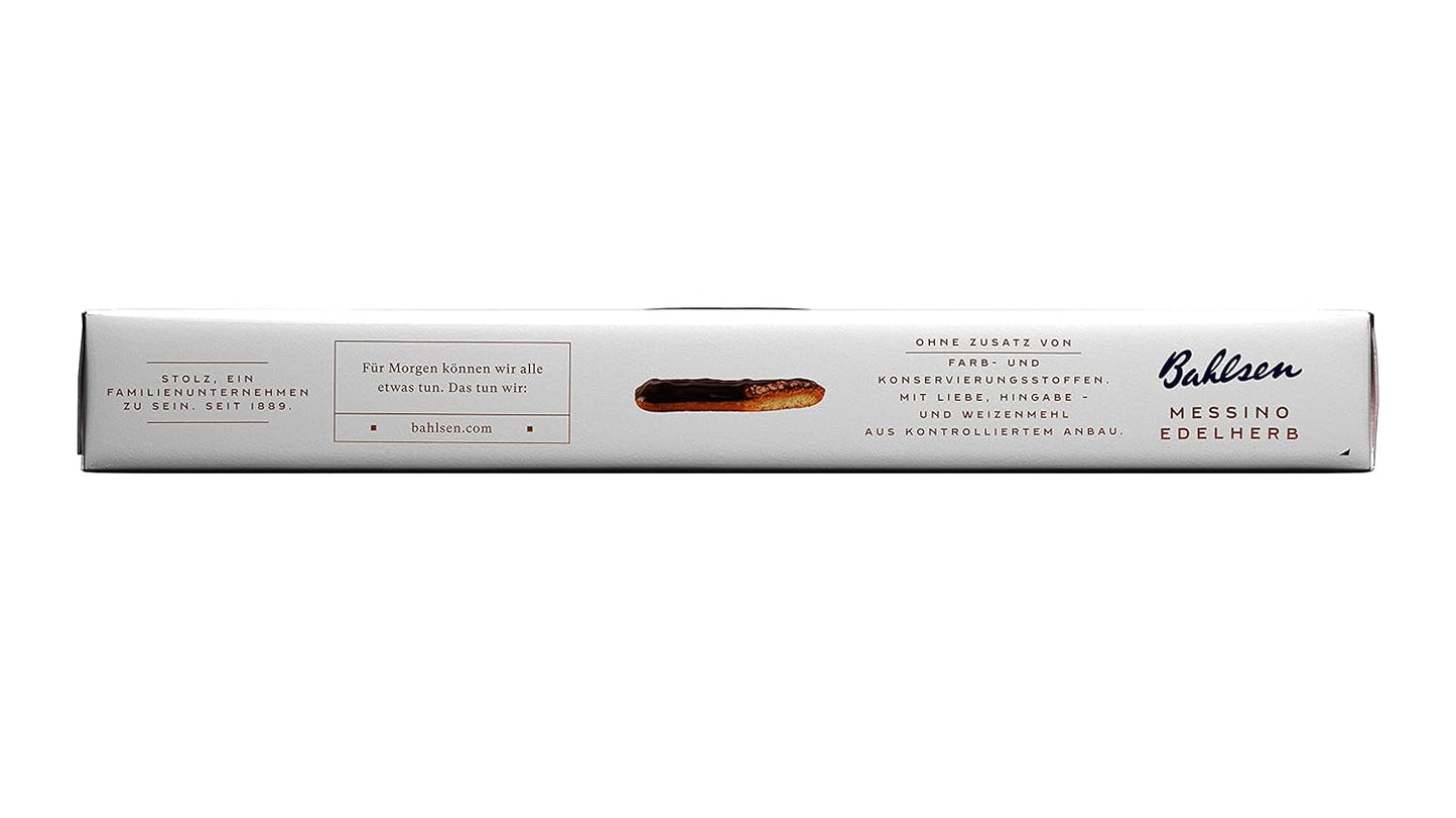 Bahlsen Messino Edelherb - Opakowanie 4 szt. - Puszyste ciasto z nadzieniem czekoladowo-pomarańczowym Edelherb (1 x 125g)