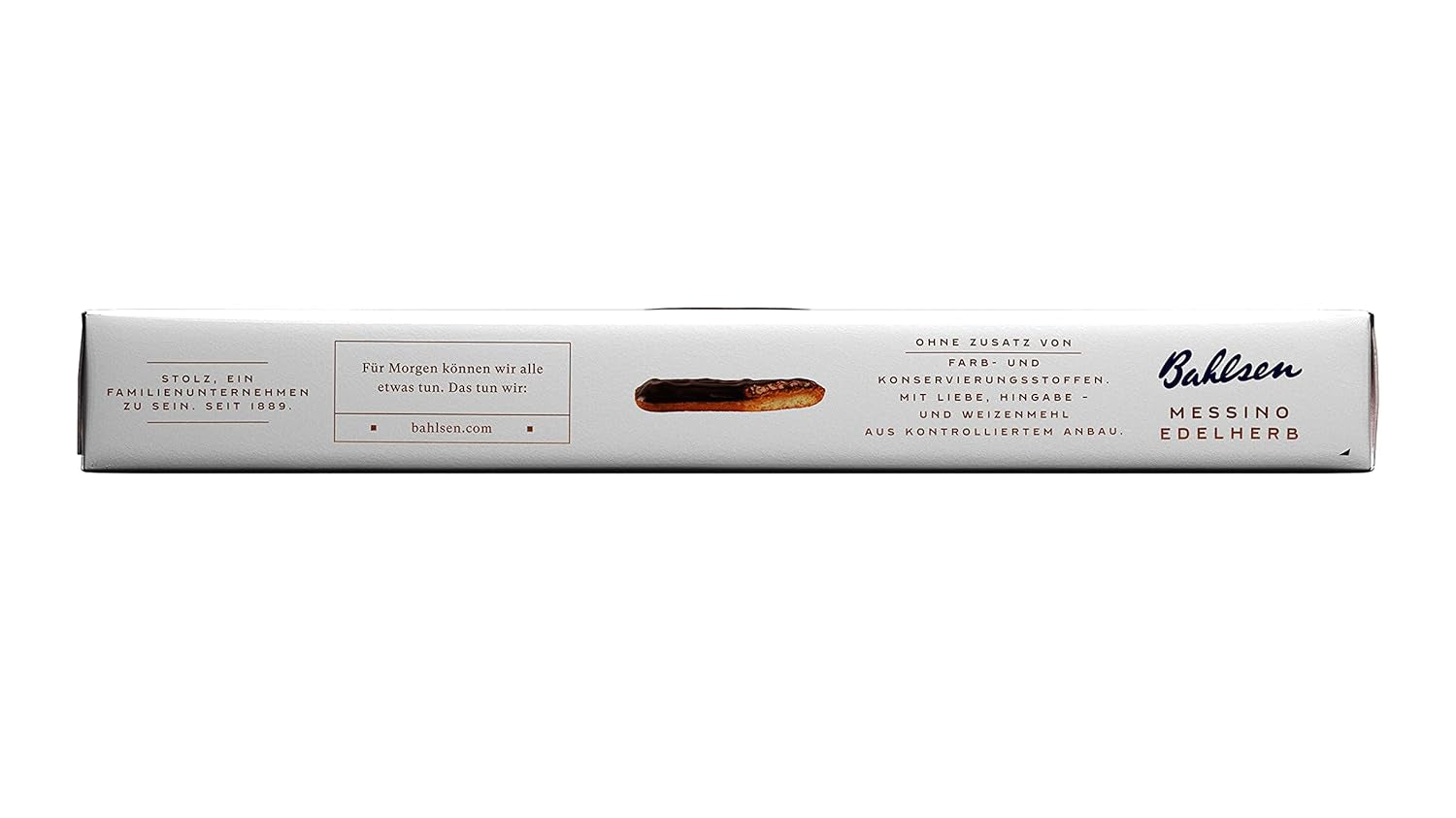 Bahlsen Messino Edelherb - Opakowanie 4 szt. - Puszyste ciasto z nadzieniem czekoladowo-pomarańczowym Edelherb (1 x 125g)