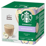 STARBUCKS Biała Mocha marki Nescafé Dolce Gusto Kaffeekapseln 6 x 12 (72 Kapseln)
