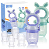 Tétine Pour Bébé/Tétine à Fruit/Tetine Grignoteuse Bebe/Tétine D'alimentation Pour Bébé - Toy de Dentition Pour Bébé, Sans BPA (opakowanie 2 szt.)