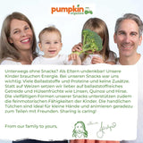Pumpkin Organics Wieloziarniste krążki z marchewką i mango dla niemowląt (opakowanie 8 szt.) Bez dodatków Przekąski dla dzieci od 12. miesiąca życia – bez alergenów² i bezglutenowe³ Chrupiące przekąski dla dzieci (8 x 20 g)