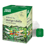 Salus - Herbata Krafttier - Brave Dragonfly - 1X 15 worków filtrujących (24g) - Herbata ziołowa o smaku cytrynowym - Z dziurawcem - Aromatyzowana - Bio