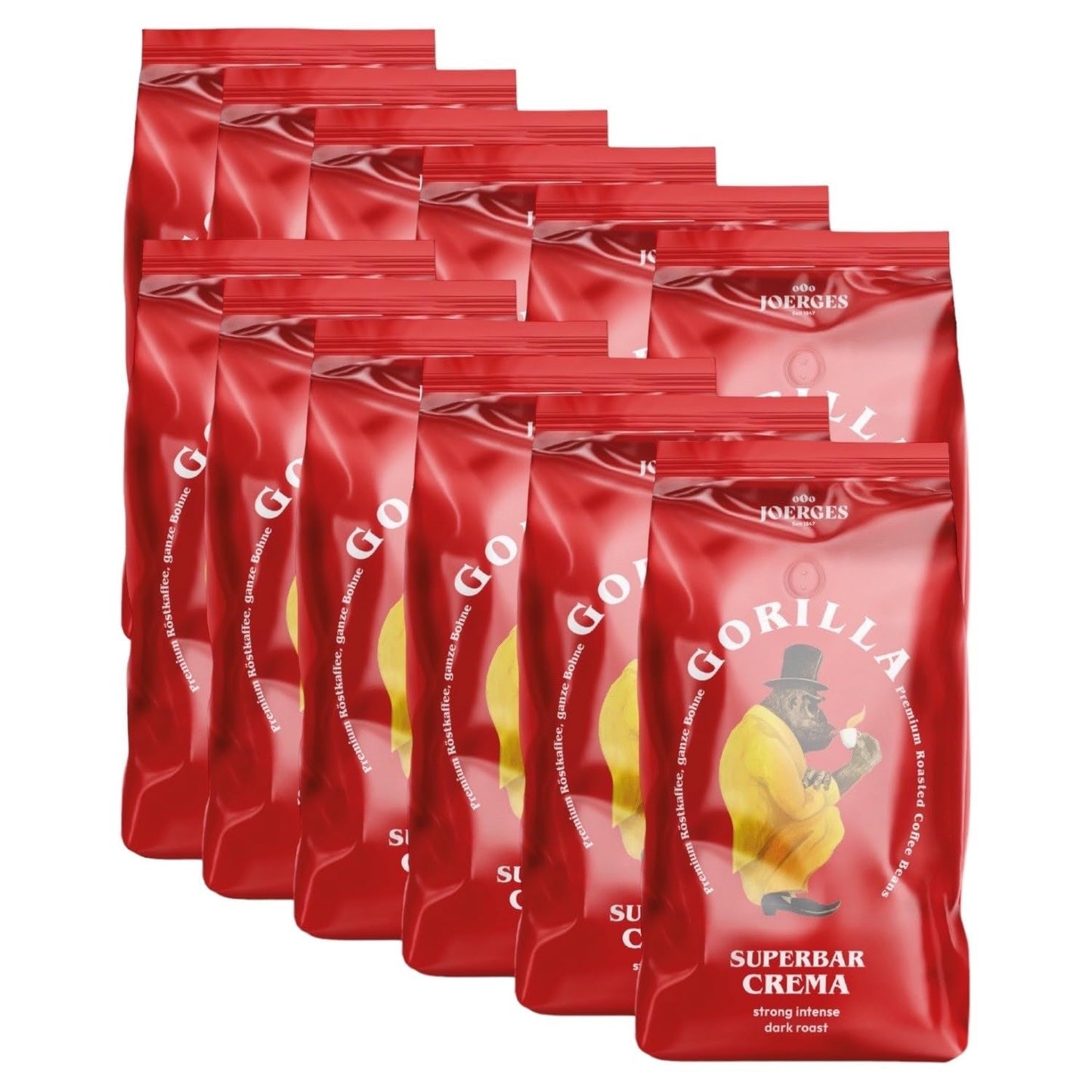 Gorilla Espresso Super Bar Cream 12 x 1kg, kawa ziarnista