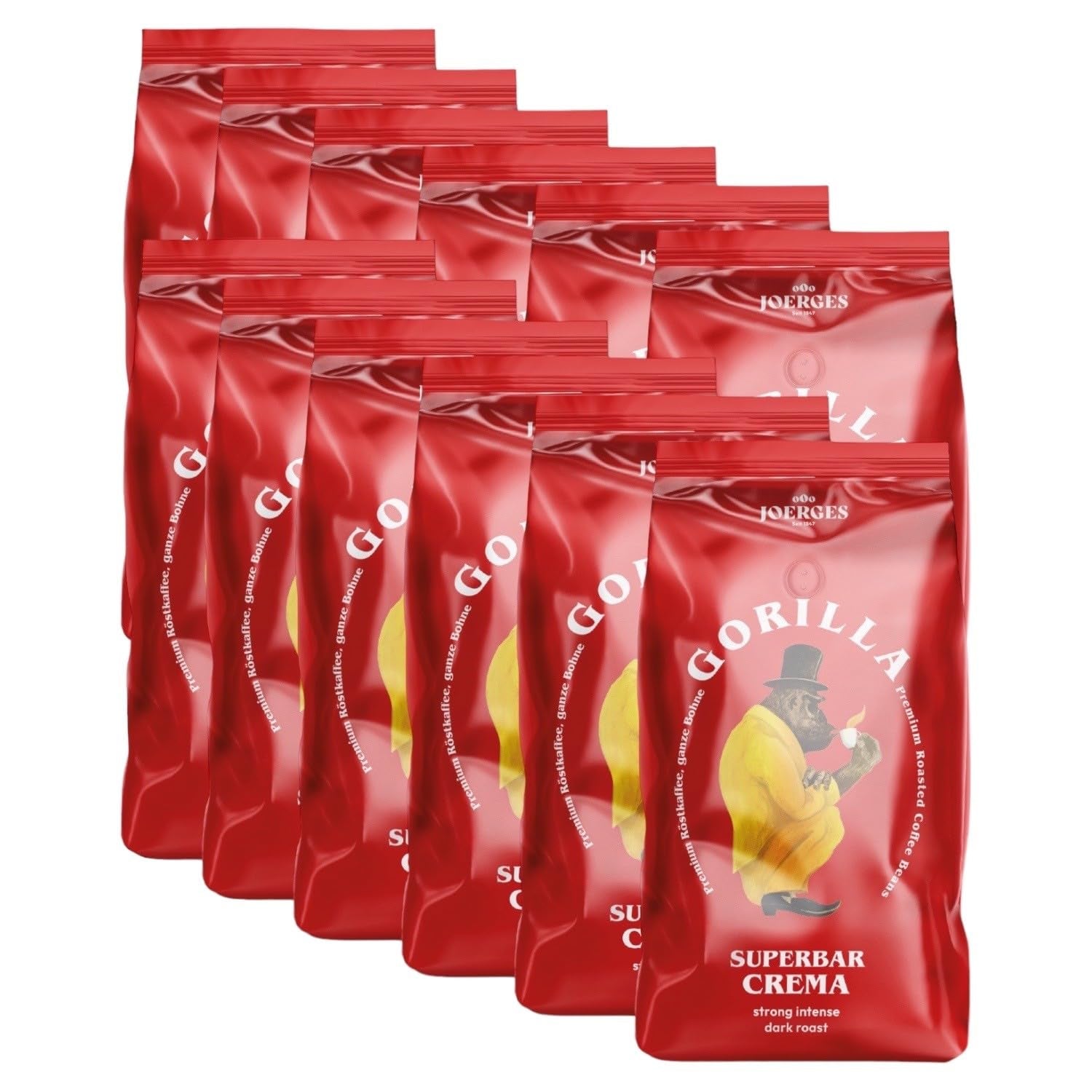 Gorilla Espresso Super Bar Cream 12 x 1kg, kawa ziarnista