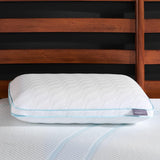 TEMPUR-PEDIC Poduszka Tempur-Cloud Prohi, pianka memory, biały/bogaty ogród, poduszki King Standard Naty Shop