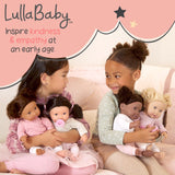 LullaBy – Wanienka dla lalek – Zestaw do kąpieli – Zabawka do kąpieli – Akcesoria dla lalek – Realistyczna zabawa w wodzie – Dzieci 2+