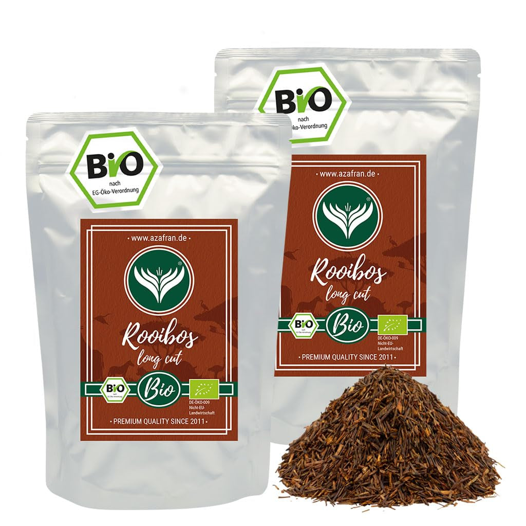 Azafran BIO Rooibos herbata sypka - Naturalna herbata rooibos 500 g