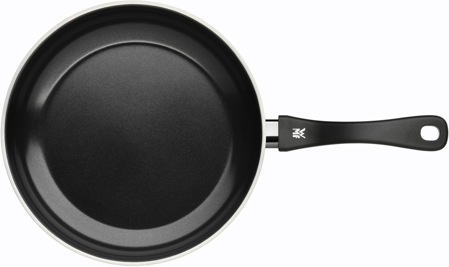 WMF Diabelska patelnia 28 cm, patelnia indukcyjna, stal nierdzewna Cromargan, plastikowy uchwyt Garnki i patelnie Naty Shop