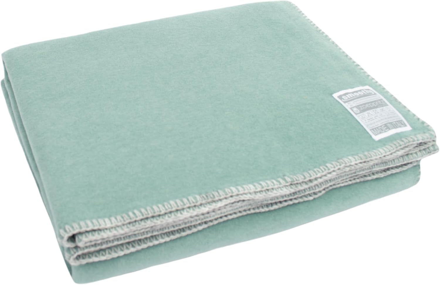 Zoeppritz od 1828 Gładki koc z polaru - Puszysty, wygodny koc z polaru - Wegański - 140X190 cm - 010 Off-White, 010 Offwhite Zoeppritz From 1828 530 Ocean 140X190Cm Łóżka i kołdry