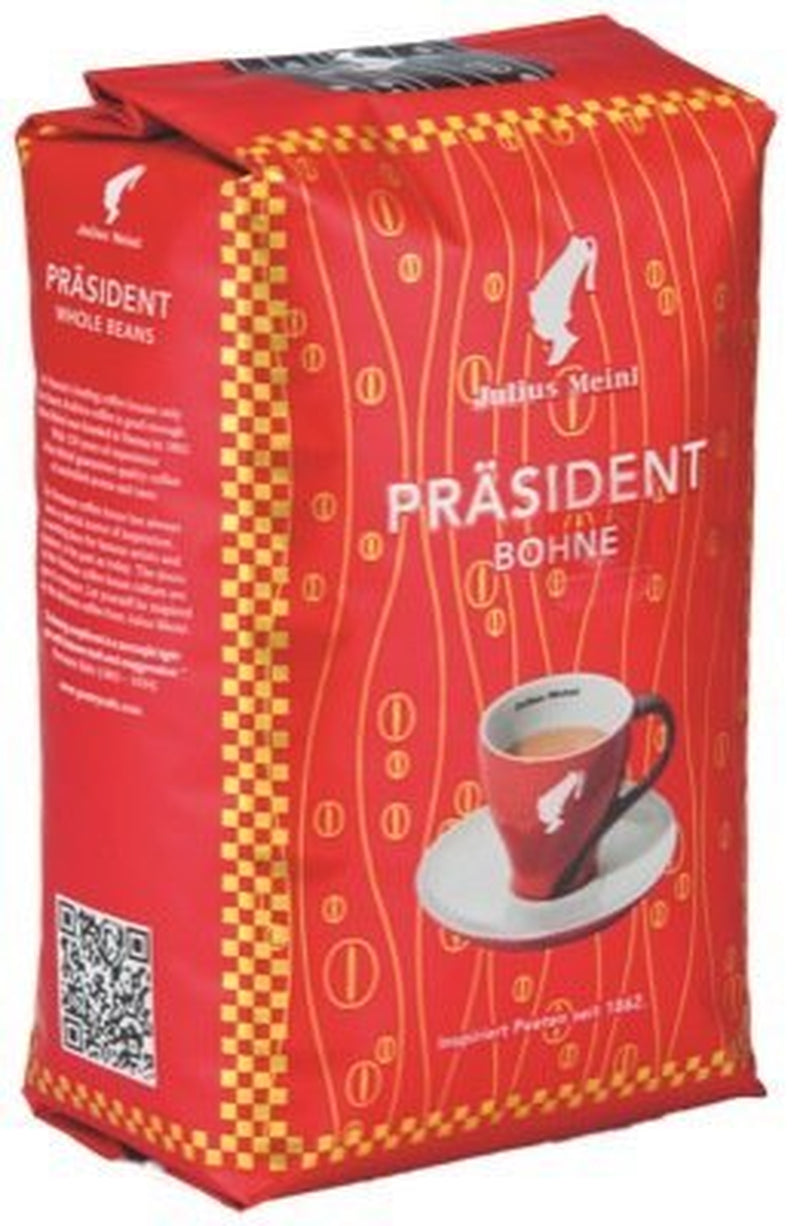 Kawa Julius MEINL President, całe ziarna, 5 opakowań po 500 g, łącznie 2,5 kg