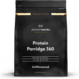 Protein Works - Owsianka Proteinowa 360 | Mit Dodatkowe witaminy i minerały | Proteinreiches Frühstück | Kalorienarme Haferflocken | 13 porcji | Naturalny | 1Kg Zboża Naty Shop Domyślny tytuł