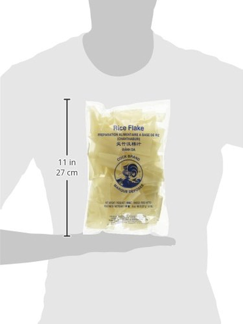 Płatki ryżowe z koguta, trójkątne, 1 opakowanie (1 opakowanie x 227 g)