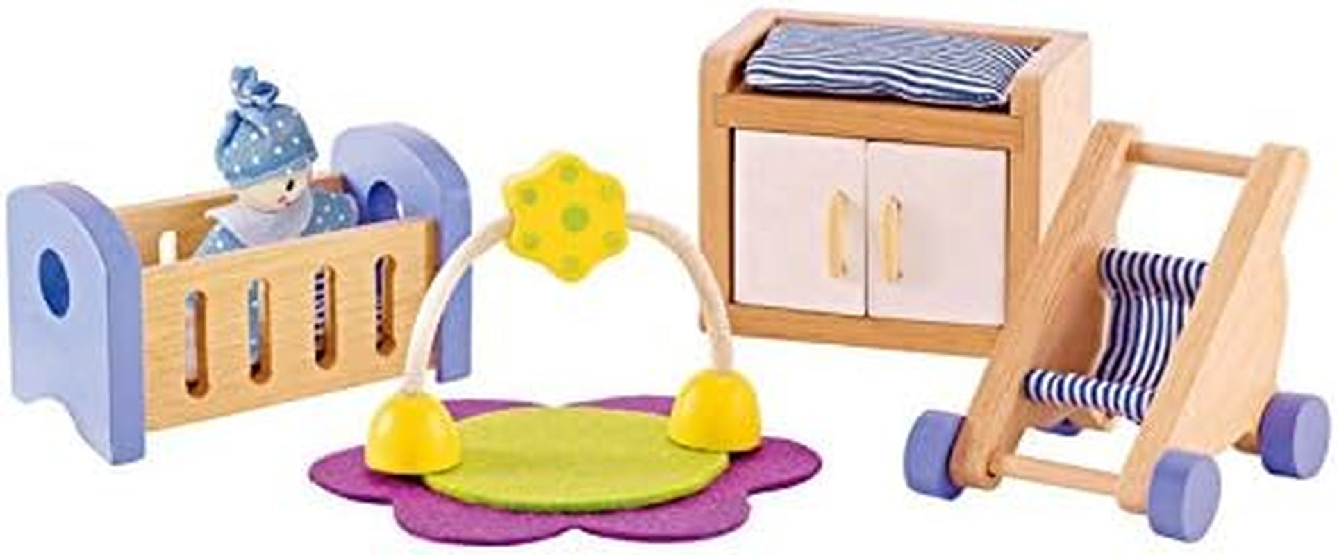 Hape E3459 - Pokój dziecięcy, małe domki dla lalek Naty Shop