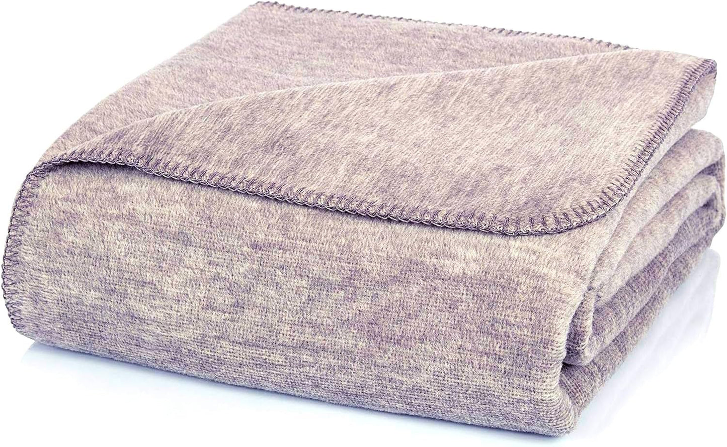 Glart wygodny koc Kwiat Życia Różowo-Ecru XL, 150X200 cm, wyjątkowo puszysty jak koc na sofę koc na sofę, koc do jogi koc na sofę, pluszowy narzuta na sofę Łóżka i koce Glart Szaro-pomarszczony 150X200Cm