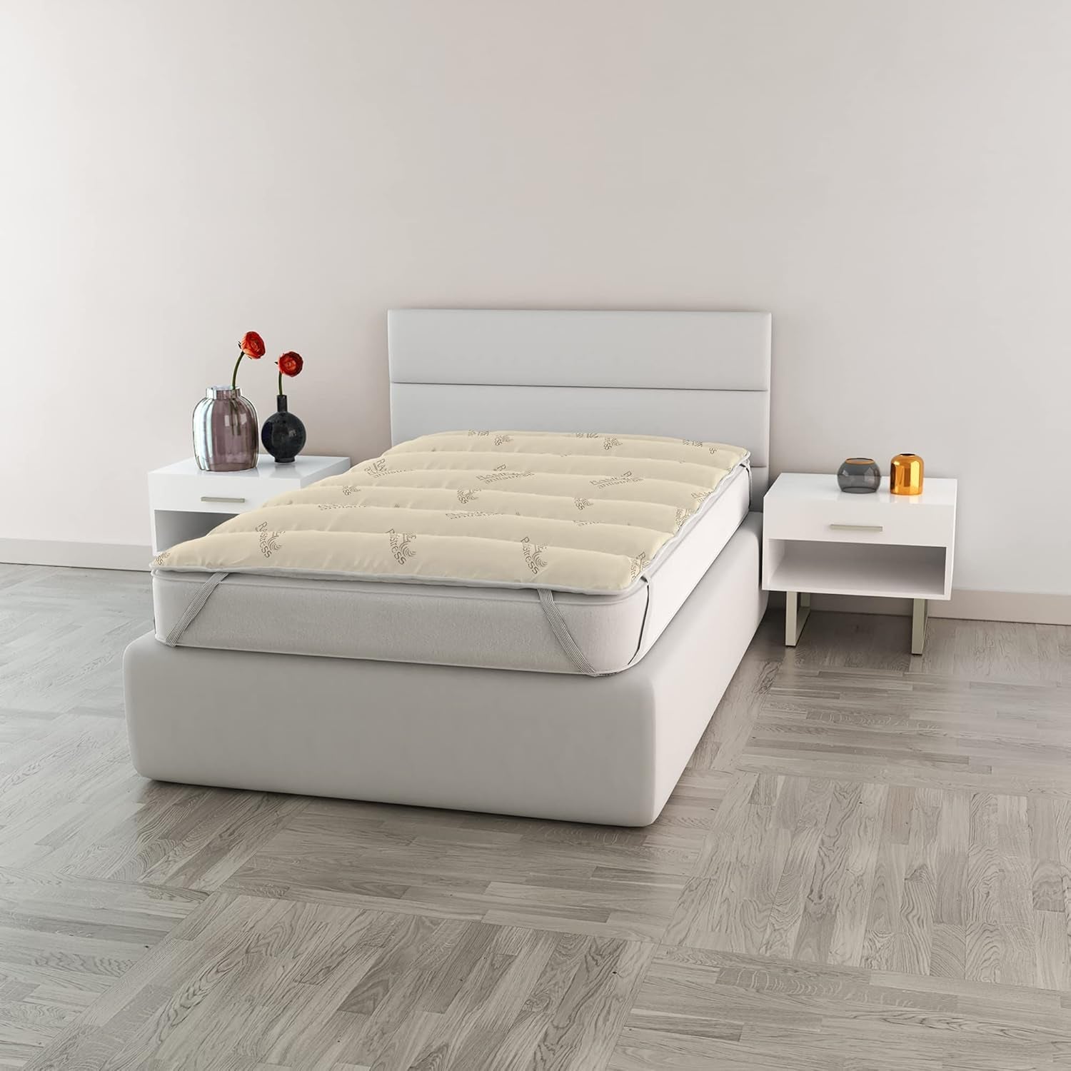MB Home Italia, Topper, Termokontroler, Podwójny 160X195 Cm Kołdry i kołdry Naty Shop Mały podwójny 120X195 Cm Miedź