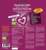 Zerocal - Organiczny erytrytol 1KG Słodziki Naty Shop