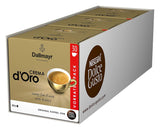 Dallmayr Crema d'Oro, XXL-Vorratsbox (3 x 30 Kapseln) & Dallmayr Crema d'Oro Caffè Latte (48 Kaffeekapseln, 48 Getränke, cremig i ausgefungen) 3-pak (3 x 16 Kapseln)