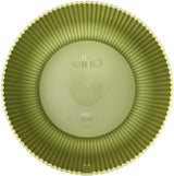 elho Vibes Fold Bowl 25 - Doniczki do wnętrz - 100% plastiku pochodzącego z recyklingu - Ø 24,9 x wys. 12,1 cm - Zielony/Ferngrün