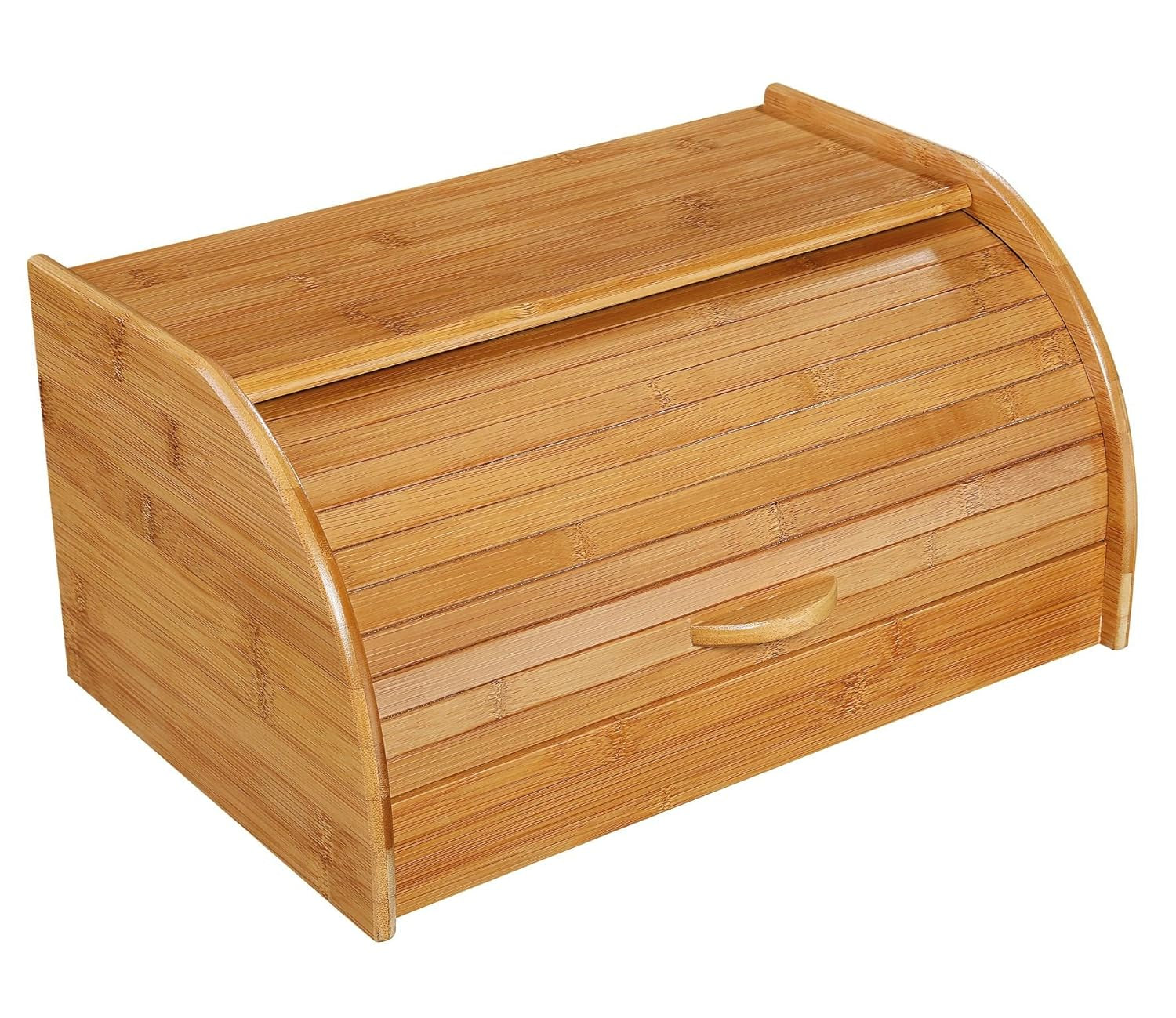 54118 Kosz na chleb, bambus 40 x 26 x 20 cm, brązowy, 40,x 27,5 x x 21,5 cm Pudełka do przechowywania żywności Sklep Naty Tytuł domyślny