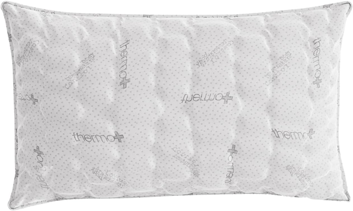 Pościel włoska MB Home Italia, poduszka, bioceramika, jasnoszara, 45 x 75 cm Poduszki standardowe Naty Shop Termocontrol