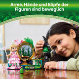 LEGO Wicked Lalki Elphaba i Glinda — kolekcjonerska figurka czarownic z krainy Oz — kreatywny prezent dla dziewcząt powyżej 10. roku życia i fanów filmu — 75682 Zestawy do budowania Besuche den LEGO-Store
