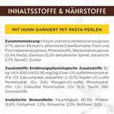 Gourmet Mokra karma dla kotów a la carte z kurczakiem, szpinakiem i makaronowymi perełkami, opakowanie 26 szt. (26 x 85 g)