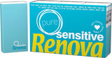 Renova Chusteczki Sensitive Pure - 6 opakowań białych serwetek