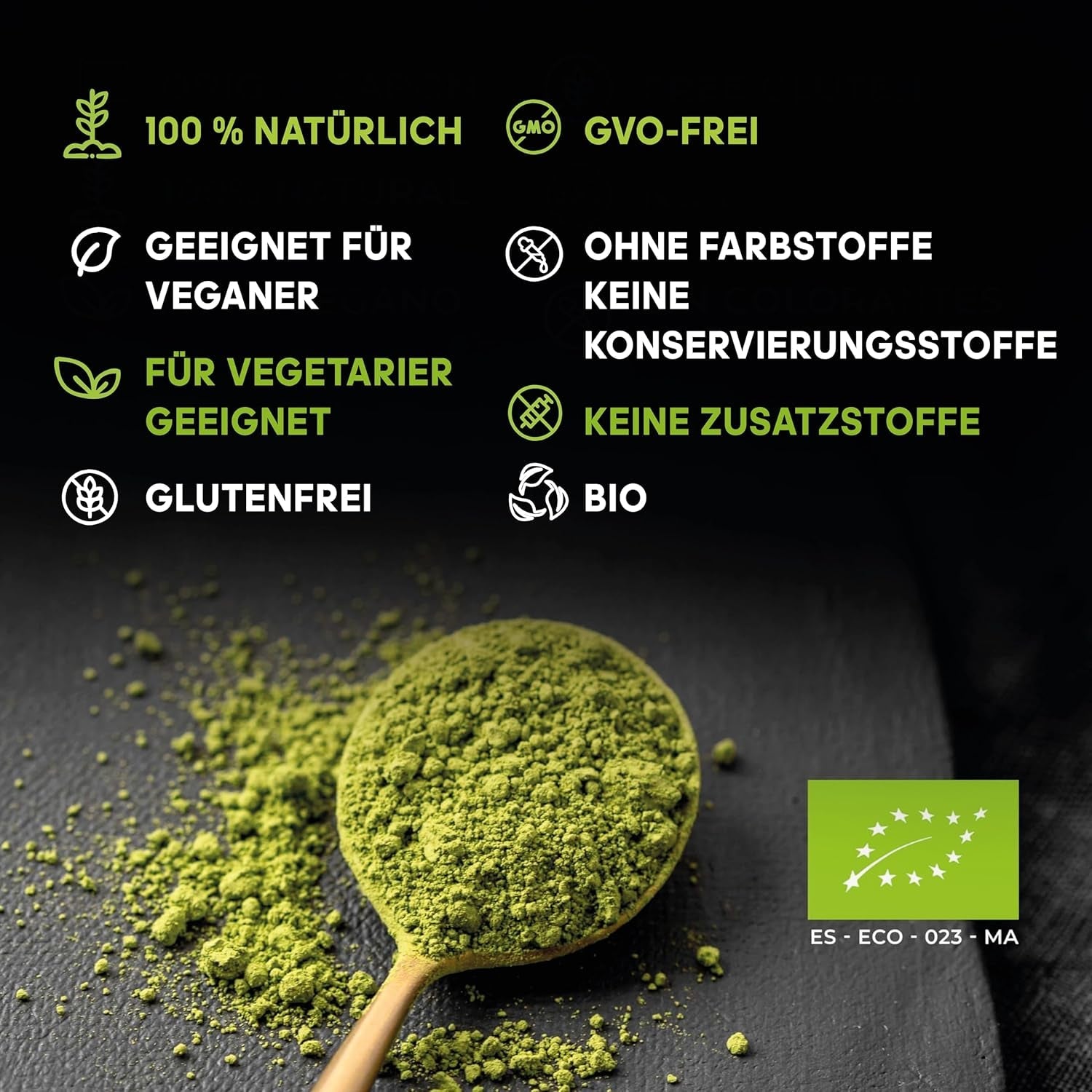 Japońska herbata Matcha, najwyższej jakości, w proszku. 100% naturalne. Reduktor zielonej herbaty, silny detoksykator i przeciwutleniacz. Matcha czysto uprawiana - Pochodzenie: Japonia (100 g)