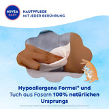NIVEA BABY Soft & Cream chusteczki nawilżane dla niemowląt (4 x 57 sztuk)