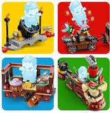 LEGO Super Mario Express Pociąg Bowser Zestaw przygodowy dla dzieci z młotkiem Brat 2 gumby i 2 parapunktury Prezent Nintendo dla chłopców Dziewczęta Gracze 71437 Zestawy do budowania Besuche den LEGO-Store